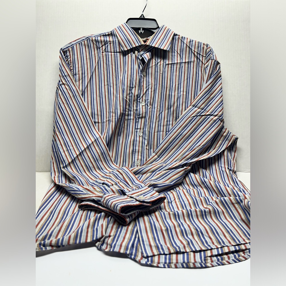 Express Design Studio Classic Fit Long Sleeve Button Down Shirt
